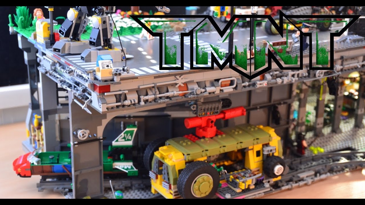 Lego Turtle's lair custom MOC