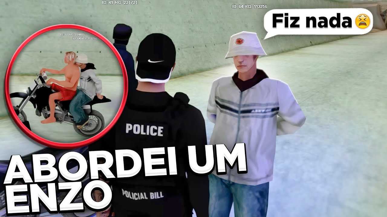VIREI POLICIA NO HORIZONTE RP 👮‍♂️
