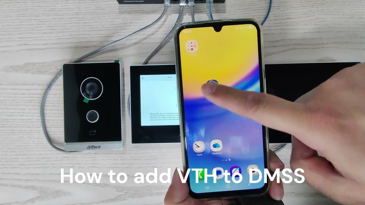 How to config VTO2211G and VTH2621GW work together