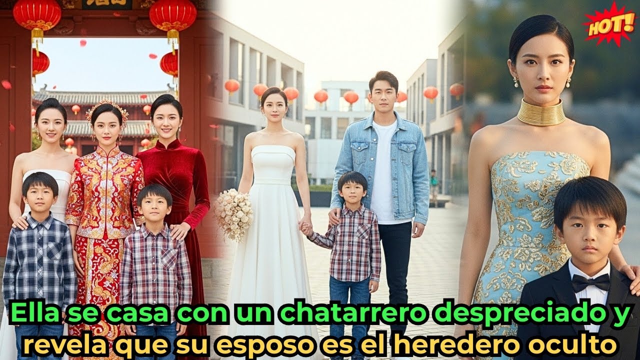 Ella se casa con un chatarrero despreciado y revela que su esposo es el heredero oculto
