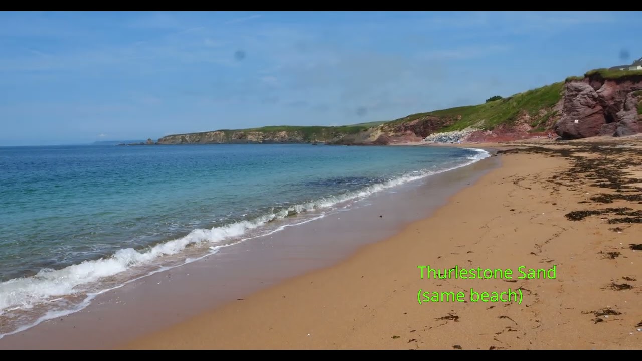 Views of the coast and beaches from Bolberry Down,  Bolt Tail, Hope Cove, Thurlstone Sands