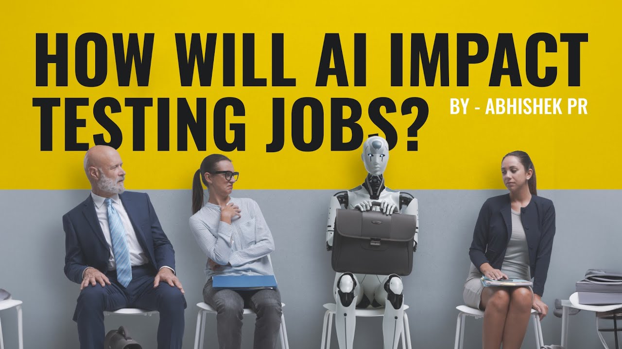 How Will #AI Impact Testing Jobs in 2024? | Abhishek PR | #softwaretesting #automationtesting