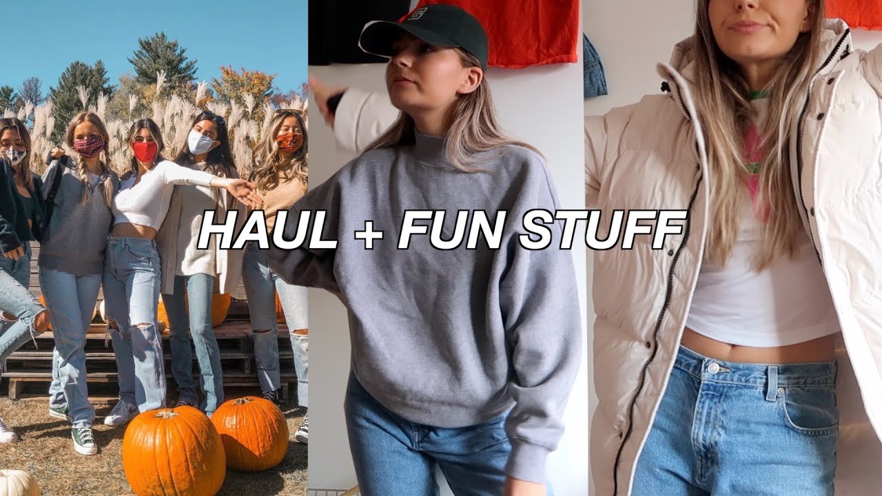 Aritzia Fall Haul!! + reuniting with my thrifty ladies 🤎