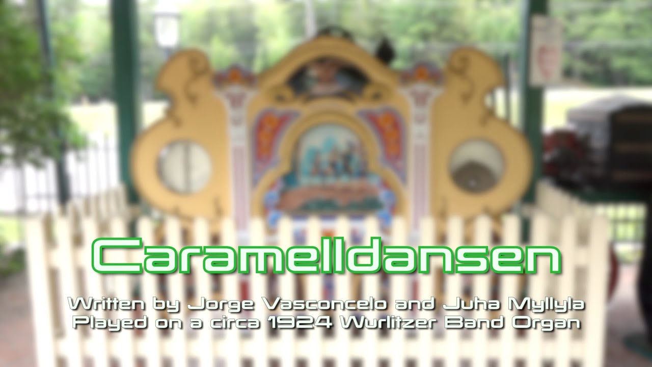 Caramelldansen Played On A 95 Year Old Wurlitzer Band Organ