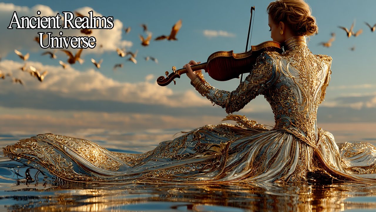 Angel of the Sky | Celestial Violin Adventure  Relaxing with Fantasy music