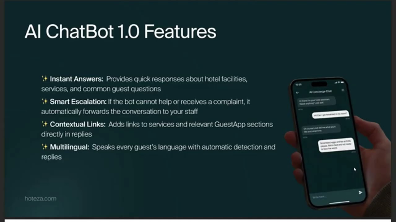 Hoteza AI ChatBot