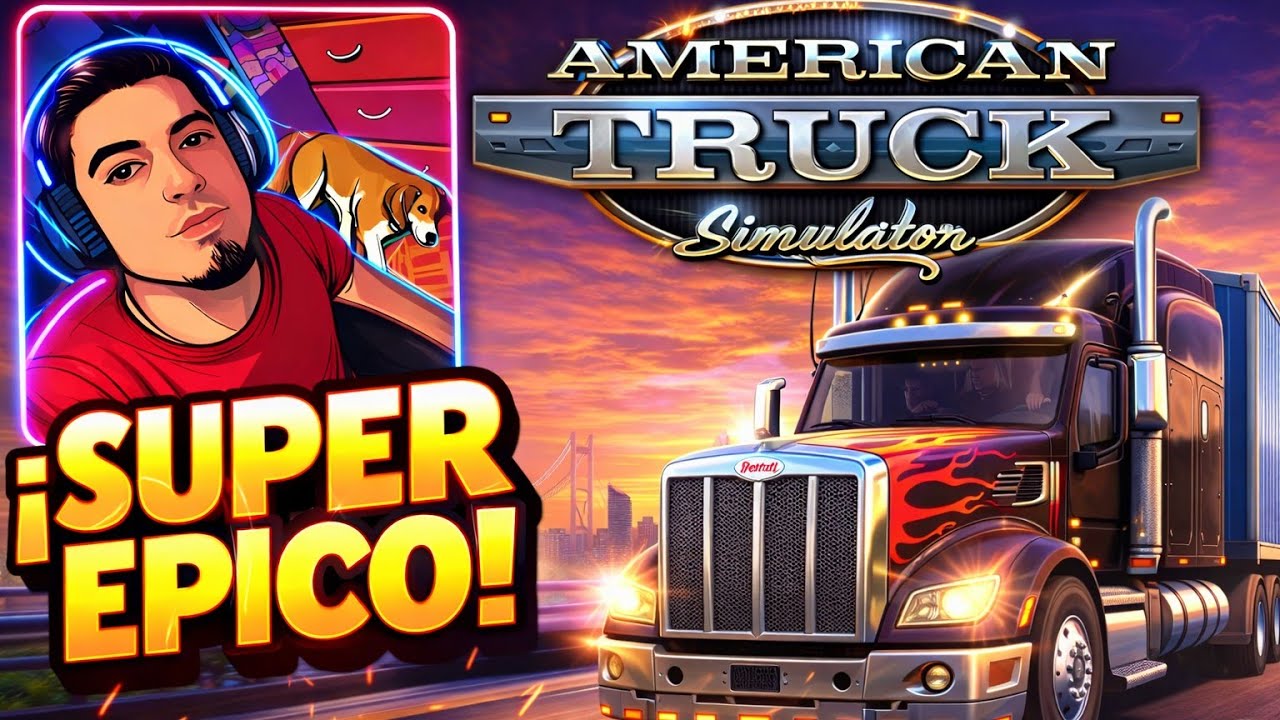 ¡¡¡Conducción real!!! ATS 1.57 / graficos snowymoon más reshade / gameplay / Pc