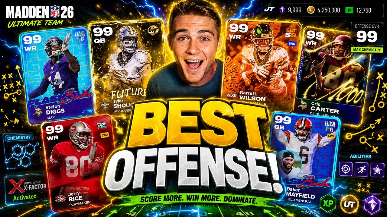 How to Build the BEST Offense in Madden 26 Ultimate Team!
