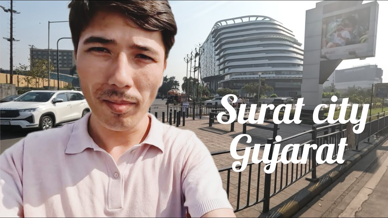 The most developed city in Gujarat state, India, Surat city