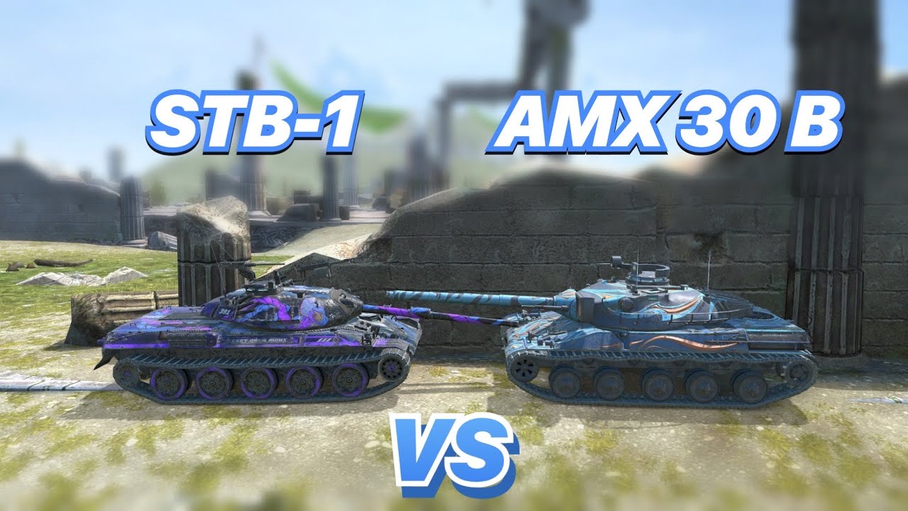 НА ЗАБИВ#178 | САМЫЙ СИЛЬНЫЙ СТ в игре против КОМФОРТИКА | STB-1 vs AMX 30 B