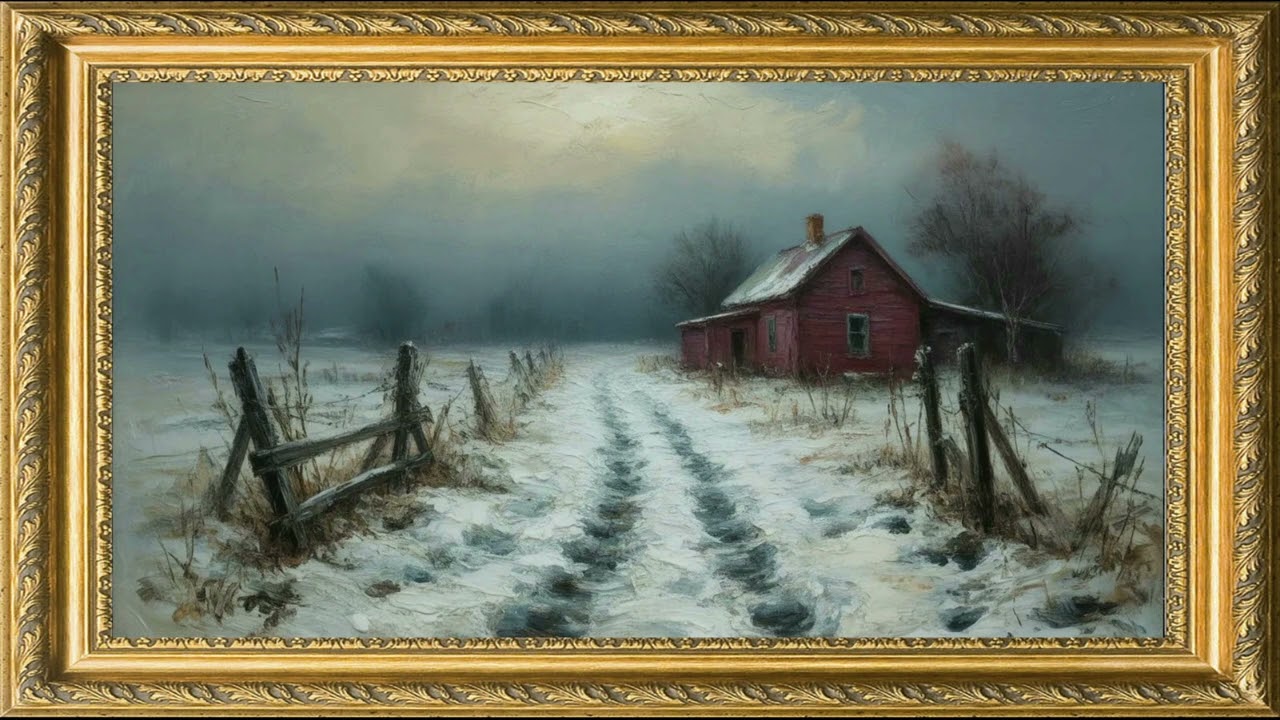 FRAME TV ART WINTER
