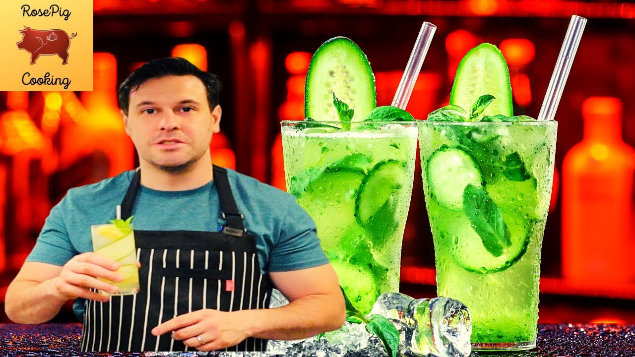 Cucumber Cooler Drink Recipe | Delicious Cocktails
