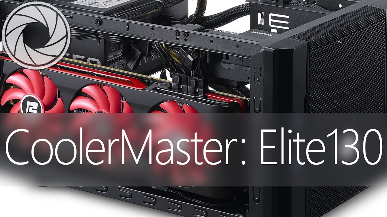 Cooler Master: Elite 130 / Coolest miniITX case in the world / ( САМЫЙ КРУТОЙ miniITX корпус )