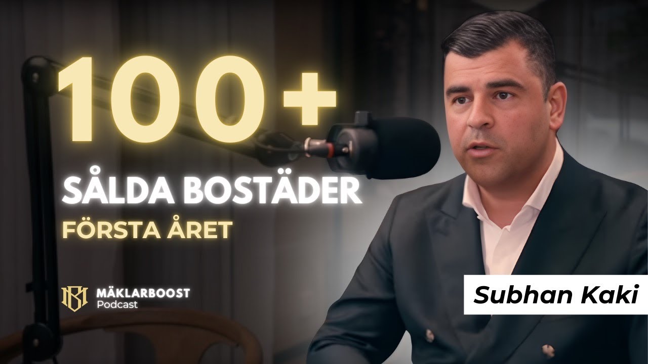 Sålde 111 bostäder sitt första år - Subhan Kaki