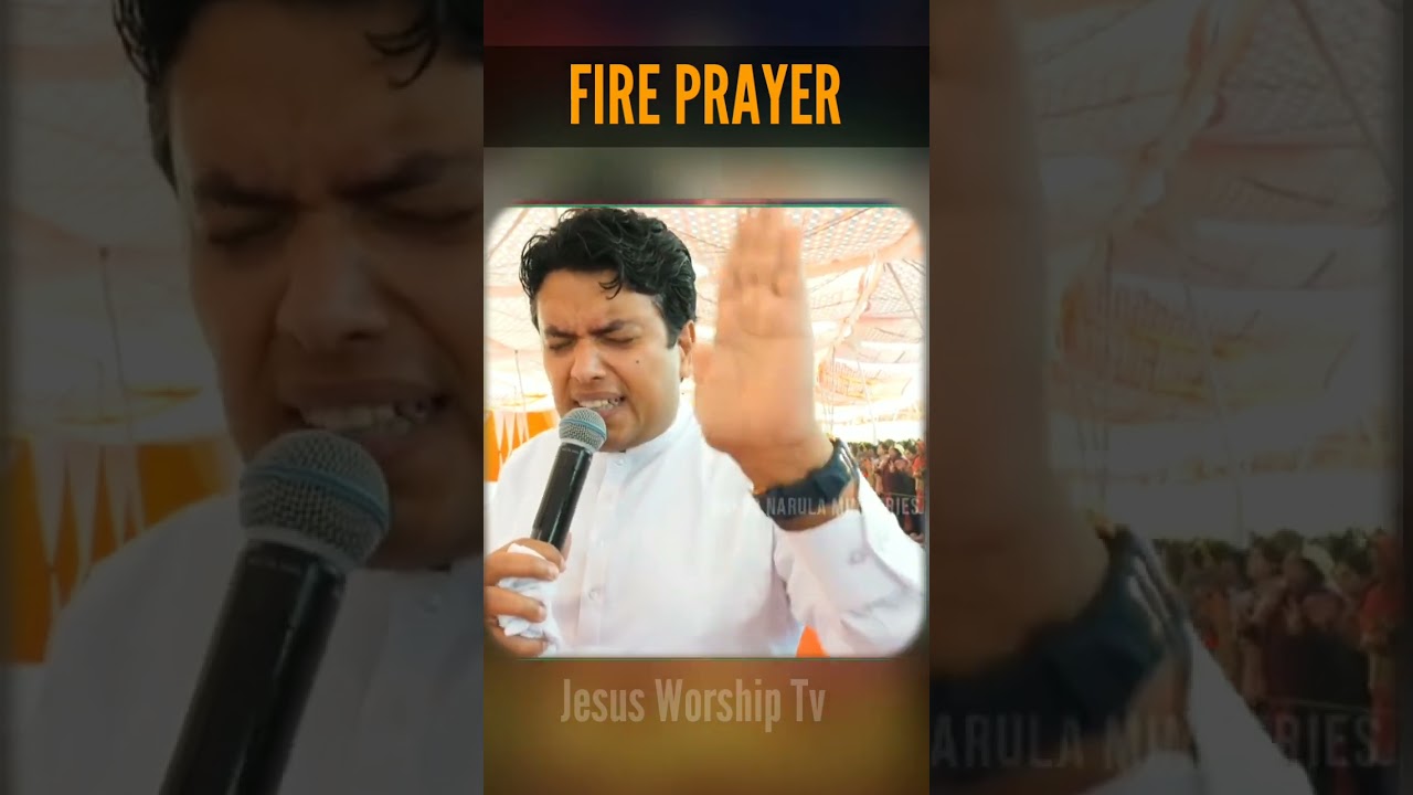 Fire Prayer 🔥🔥 By Apostel Ankur Yoseph Narula Ji #ankurnarulaministries #shorts