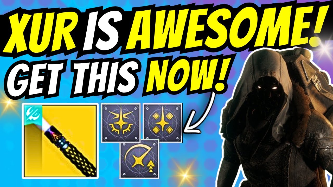WOW XUR IS AMAZING! Crazy Sword SALE, Praxic Blade Catalyst GLITCH & Unobtainable Weapon! Destiny 2