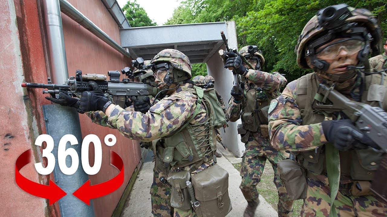 Close up with the Swiss Army Special Forces