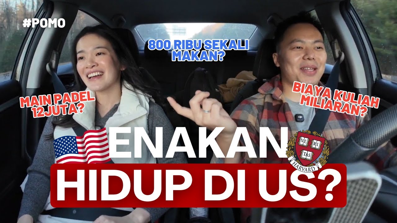 BERAPA BIAYA HIDUP 1 BULAN DI AMERIKA? #POMO 1