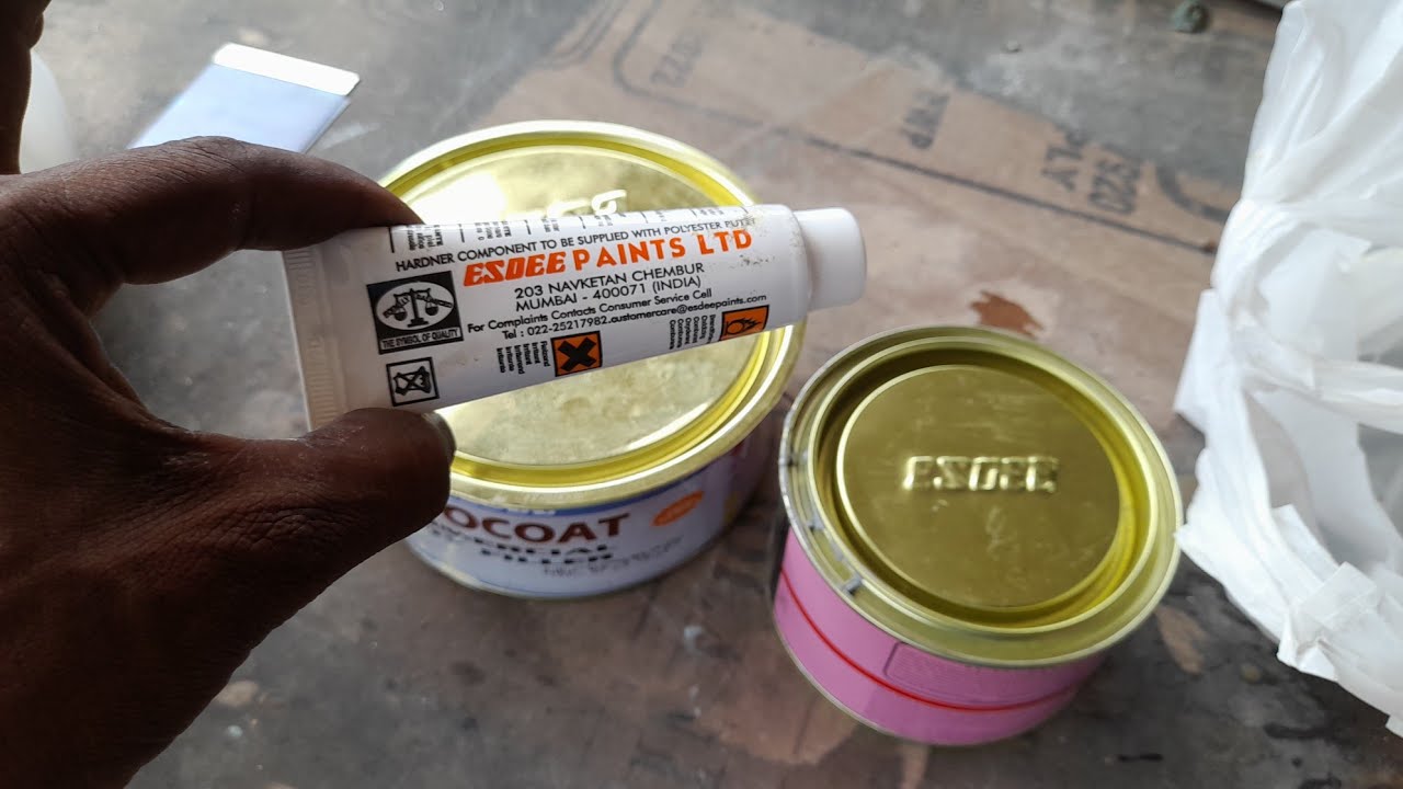 Best Body filler /NC putty/2 k polyester putty