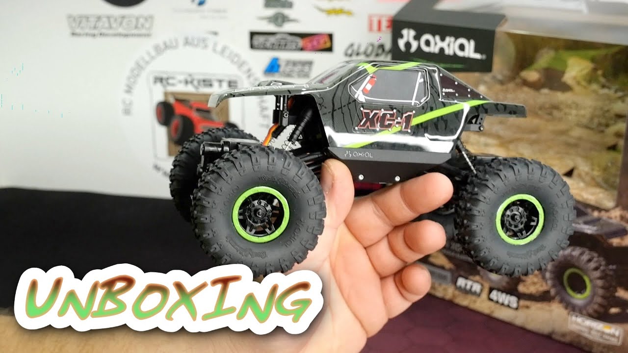 Der Axial AX24 XC 1 4ws Mini Crawler - Unboxing [German]
