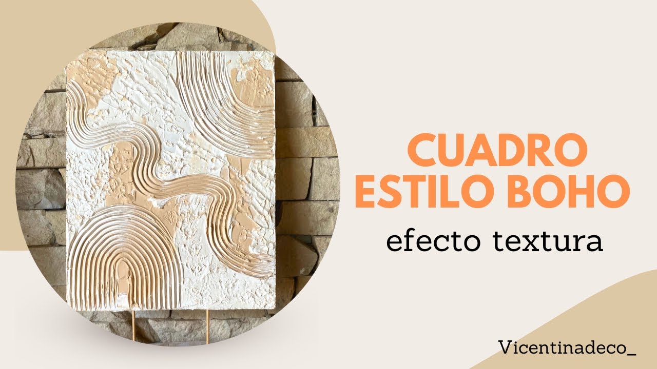Cuadro decorativo estilo Boho