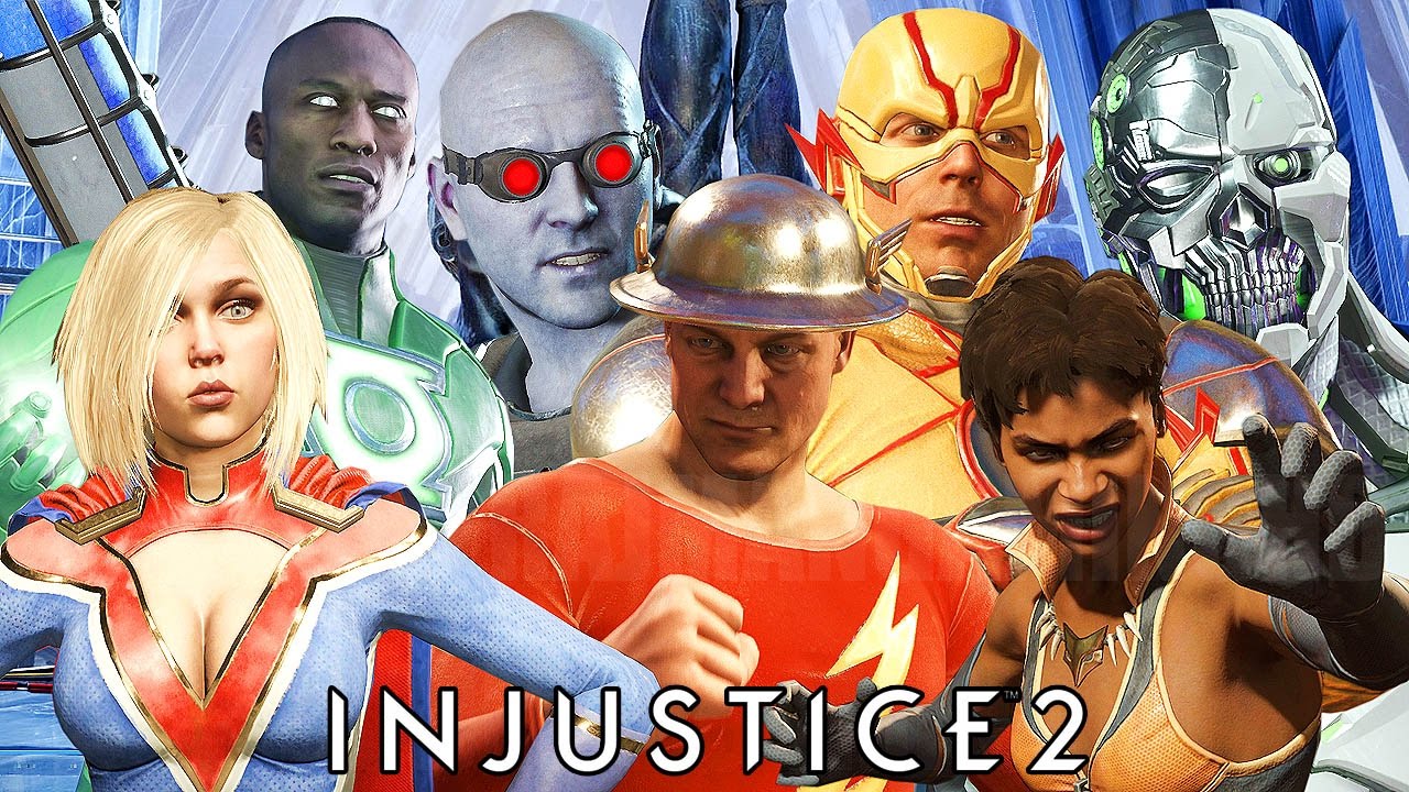 Injustice 2 - All Premier Skins Gameplay 4K @ 2160p (60ᶠᵖˢ) HD ✔