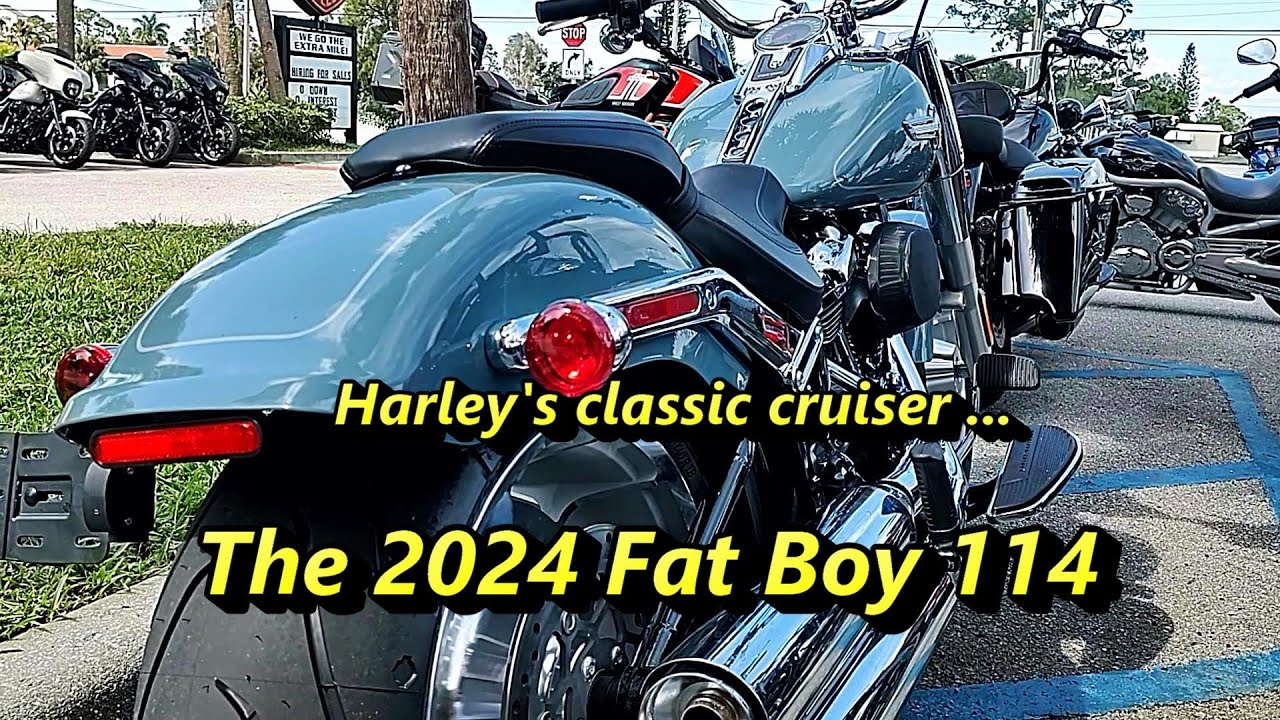 2024 Harley Davidson Fat Boy 114