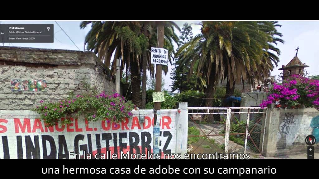 Santa Cruz Meyehualco y sus casas antiguas