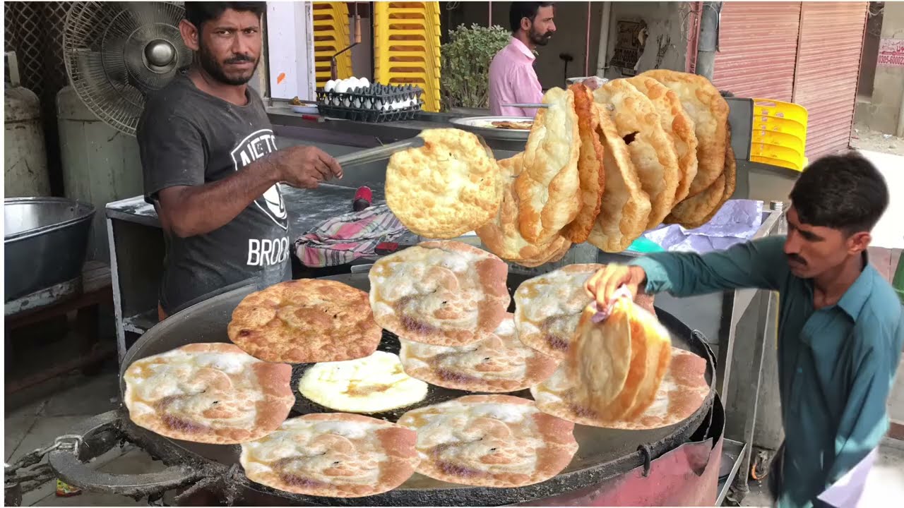 Poori Paratha Recipe | Puri Paratha | Hotel Wala Nashtay Wala Pori Paratha Recipe by Tahir Mehmood
