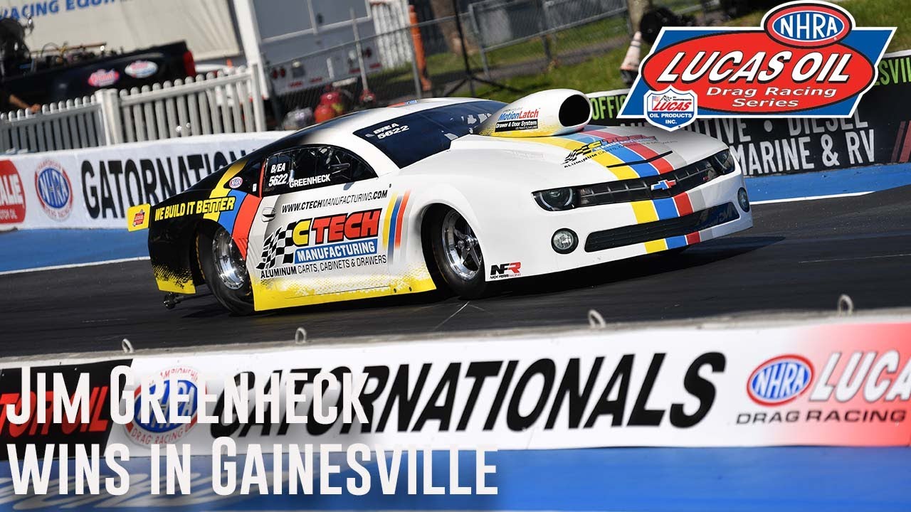 Jim Greenheck wins Comp Eliminator at the AMALIE Motor Oil NHRA Gatornationals