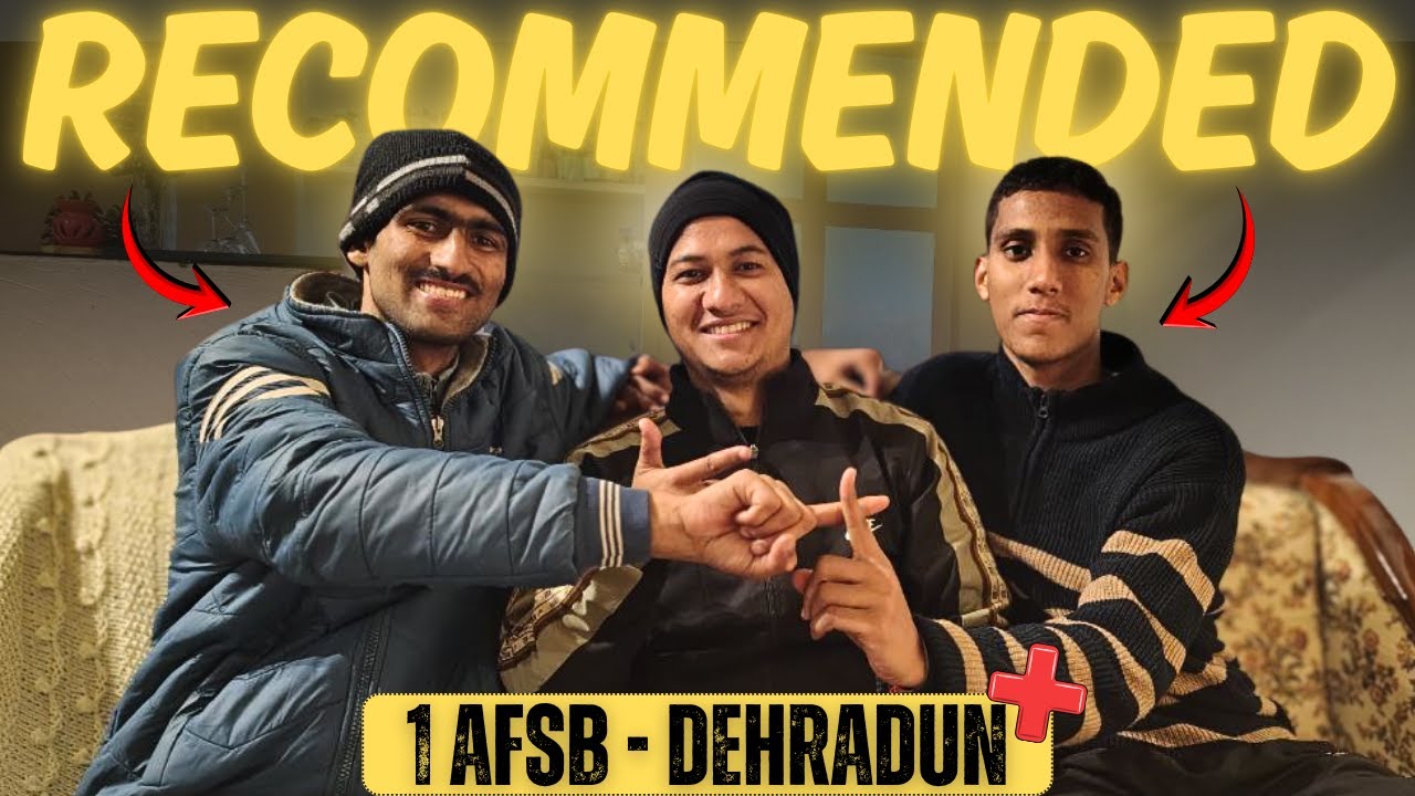 Secrets😱 to Crack SSB without Coaching 🔥 | Chandrakar & Sudhansu Recommended➕ from 1 AFSB Dehradun😎