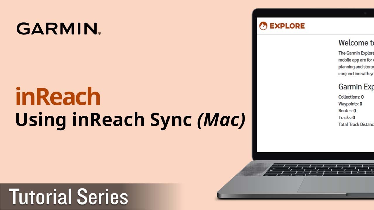 Tutorial - inReach: Using inReach Sync (Mac)