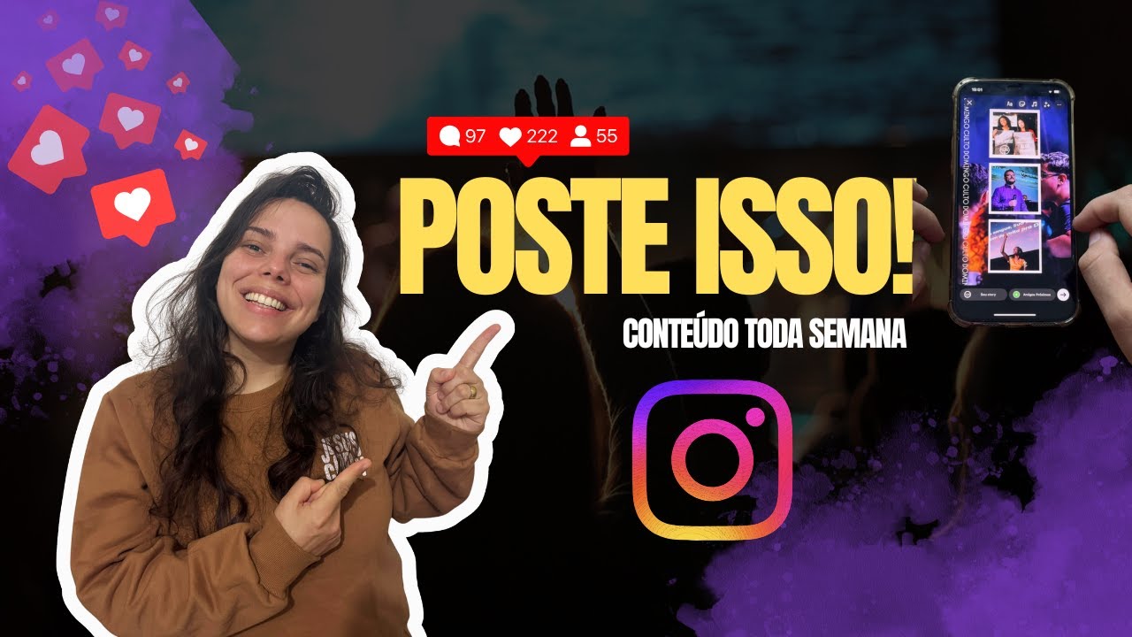 O que postar TODA semana no Instagram da sua igreja - mesmo sem ter equipe