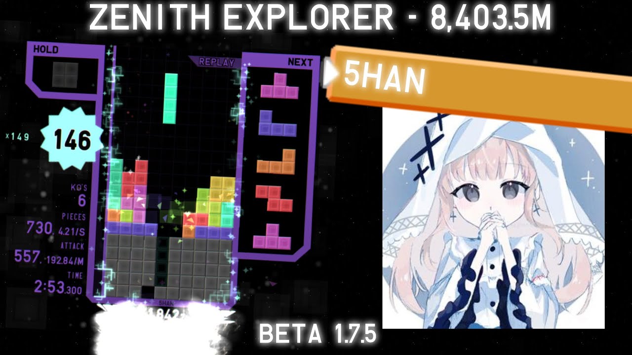 [QP2] Zenith Explorer, 8,403.5m by 5han - 2025.10.14