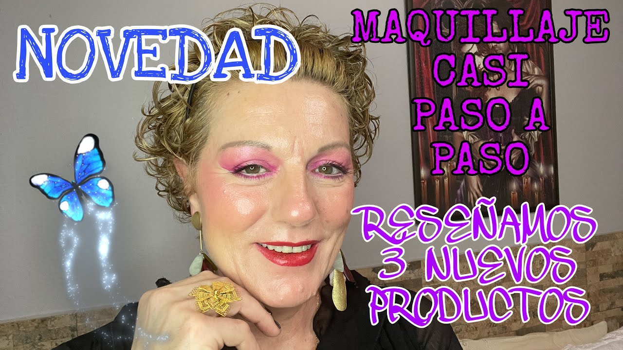 RESEÑANDO TRES PRODUCTOS NUEVOS * MAQUILLAJE CASI PASO A PASO * NOVEDADES ❄️🥰😘❤️💋💋💋