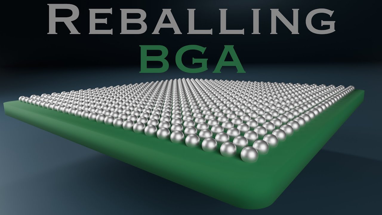 Reballing BGA Chip in 5 steps!