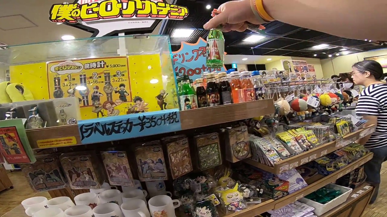2018 Japan Trip - Shonen Jump Anime & Manga Shop at the Tokyo Dome :)