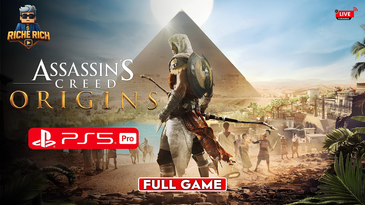 🔴 AC Origins Tamil Gameplay walkthrough Ep:8 Tamil LIVE