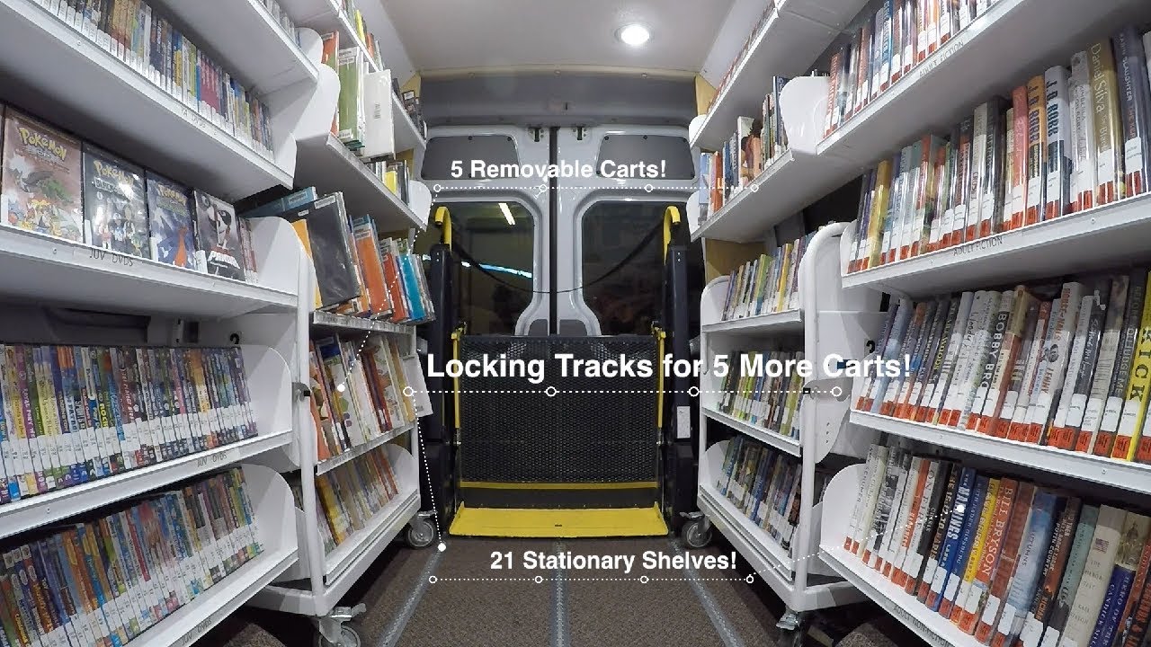 Inside the Bookmobile