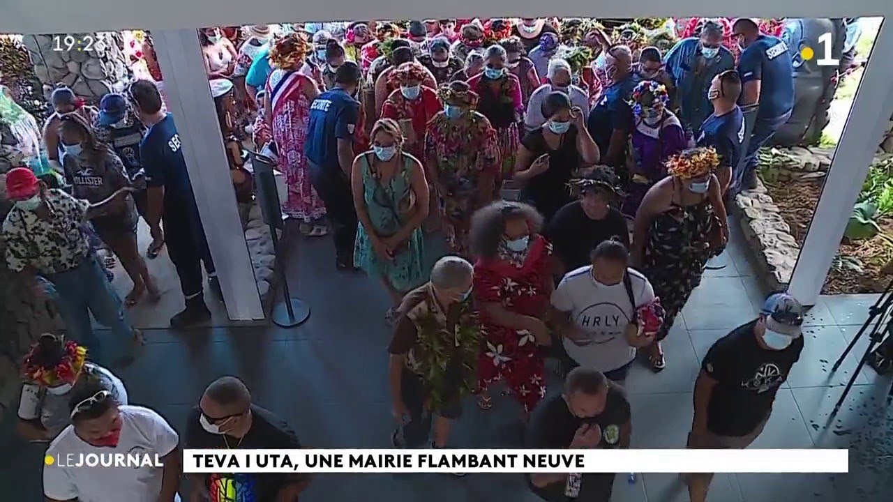 la nouvelle mairie de Teva i Uta inaugur&eacute;e