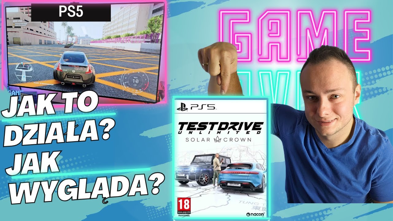 Test Drive Unlimited Solar Crown - Pierwsze wrażenia! Co to jest?! | PS5 |