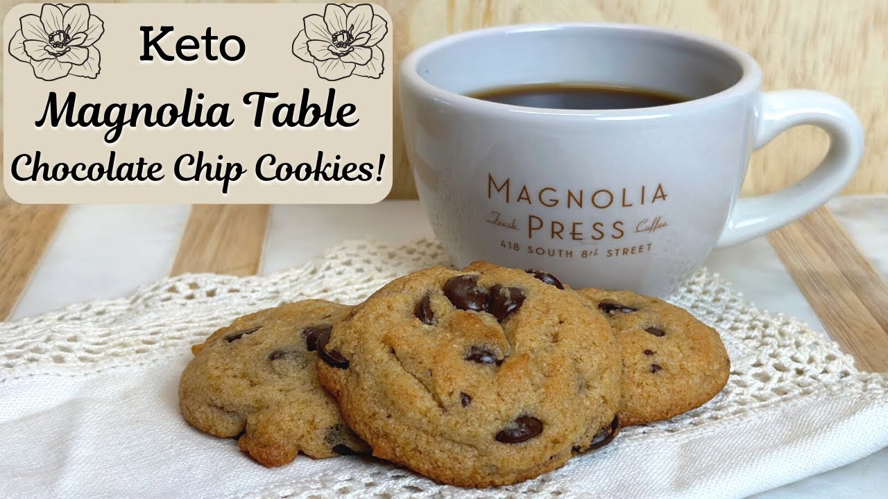 Печенье Keto Magnolia Table с шоколадной крошкой! Без глютена
