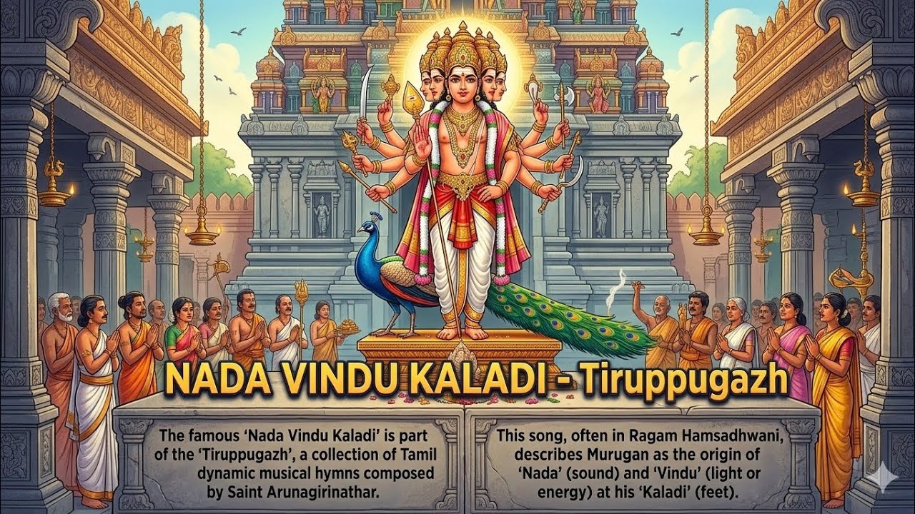   Nada Vindu Kaladi | Tiruppugazh | Nityashree 