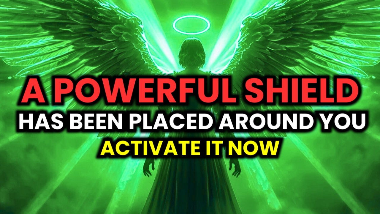 🔴 GOD SAYS: A POWERFUL SHIELD HAS BEEN PLACED AROUND YOU RIGHT NOW. YOUR ENEMIES CANNOT TOUCH YOU…