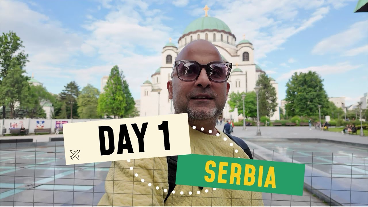 Free Transport in Serbia , Exploring Belgrade & Church of Saint Sava -  Episode 1