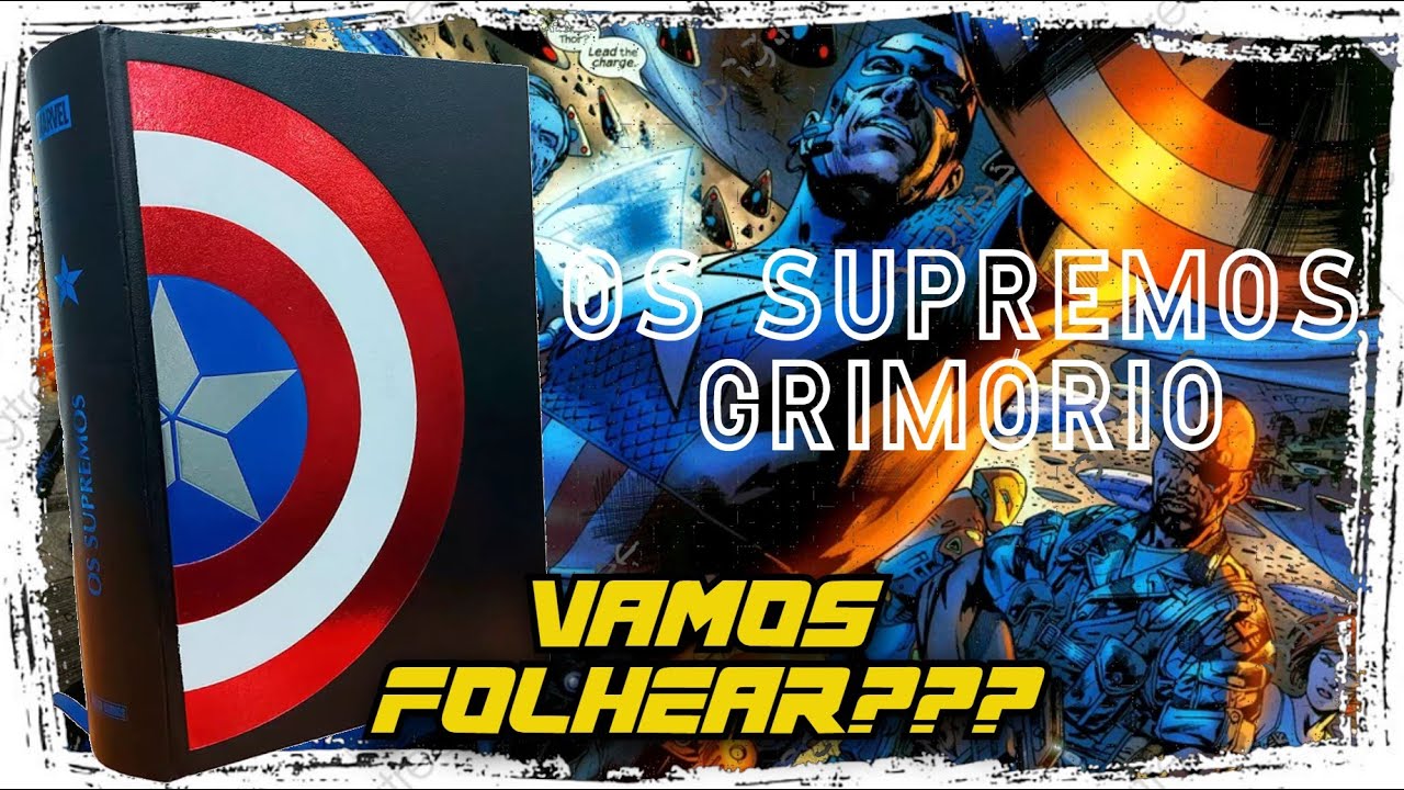 OS SUPREMOS EDI&Ccedil;&Atilde;O GRIM&Oacute;RIO - UNBOXING GIBI