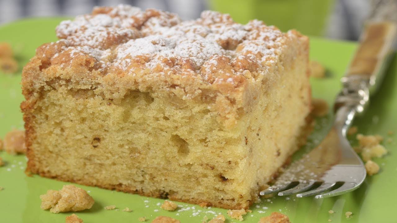 Crumb Cake Recipe Demonstration - Joyofbaking.com