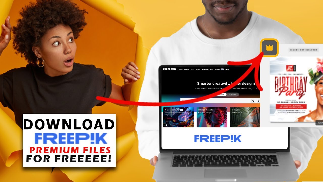 How to Download Freepik Premium Files for Free | Boost Your Designs Today