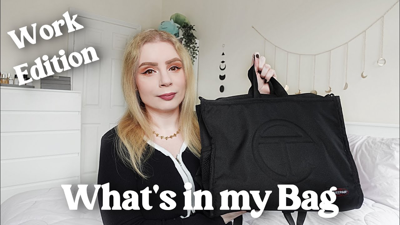 WHAT'S IN MY BAG WORK EDITION | TELFAR X EASTPACK
