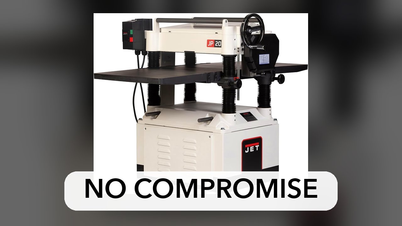 Precision Made Effortless - JET Black 20-Inch Planer